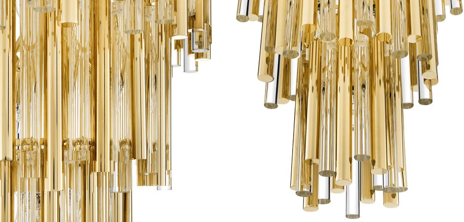 Люстра Chandelier Gigi L Gold Люстра Chandelier Gigi L Gold - Loft-Concept в Костроме