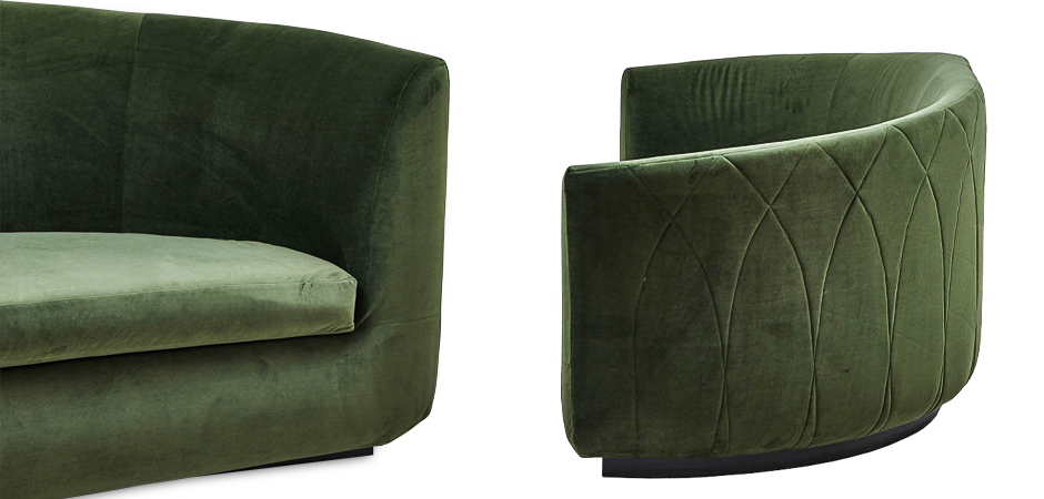 Диван Alessandro Sofa forest green Диван Alessandro Sofa forest green - Loft-Concept в Костроме