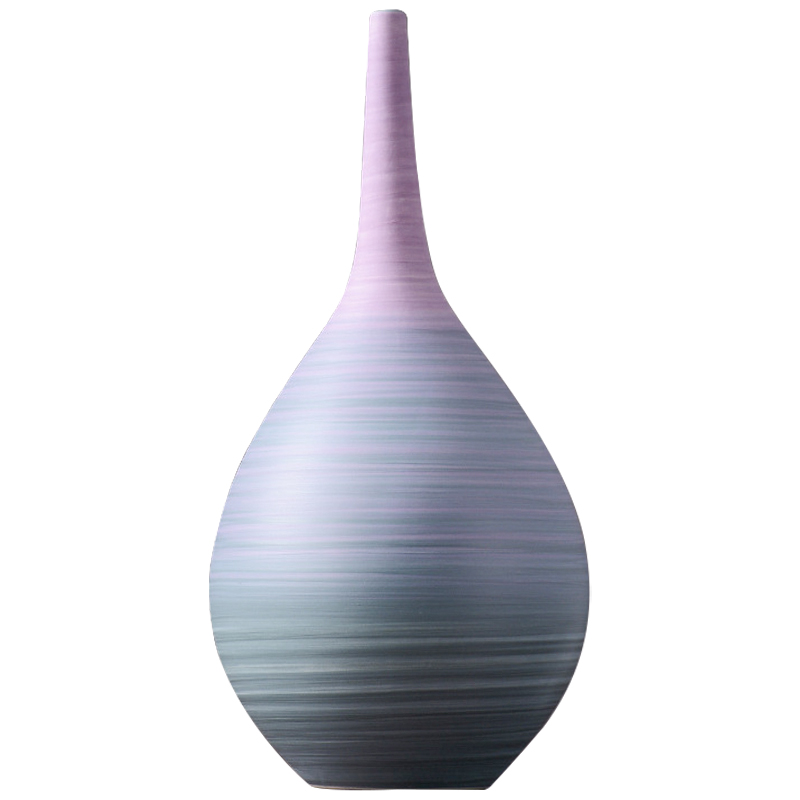 Ваза Gradient Vase 35 Сиреневый Голубой Мульти в Костроме | Loft Concept 