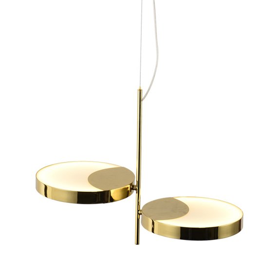 Люстра MM Lampadari Moonlight 7327/2 chandelier Золотой Белый Люстра MM Lampadari Moonlight 7327/2 chandelier Золотой Белый в Костроме | Loft Concept