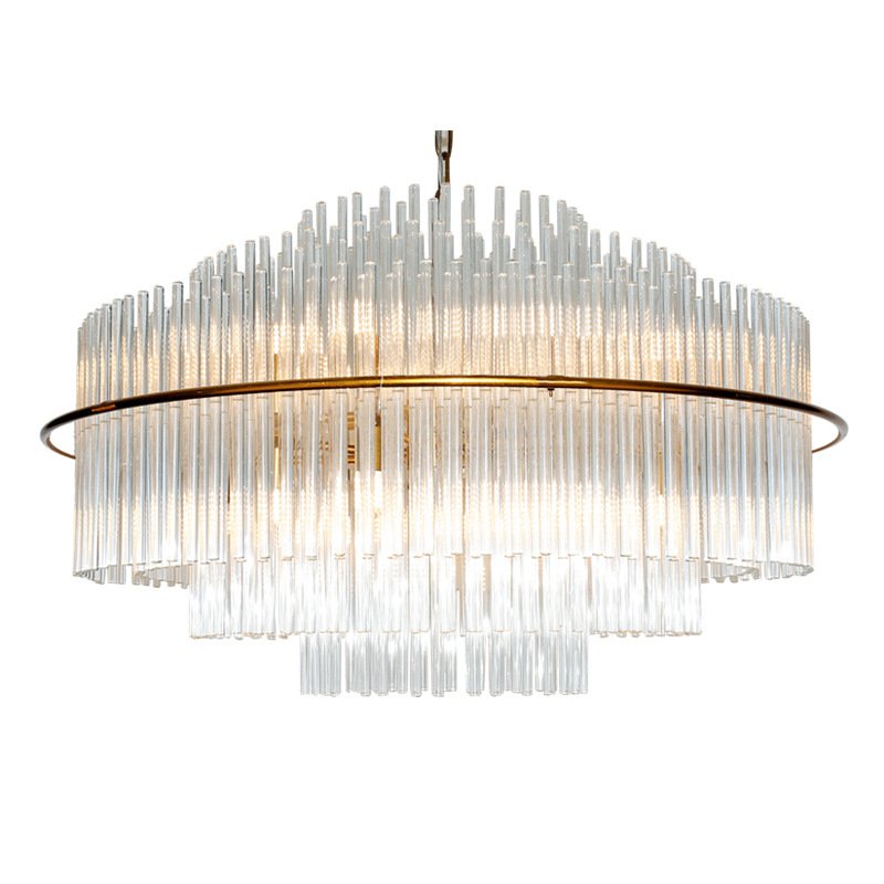 Люстра Nembus KEBO STILL ROUND CHANDELIER Латунь Прозрачный Люстра Nembus KEBO STILL ROUND CHANDELIER Латунь Прозрачный в Костроме | Loft Concept