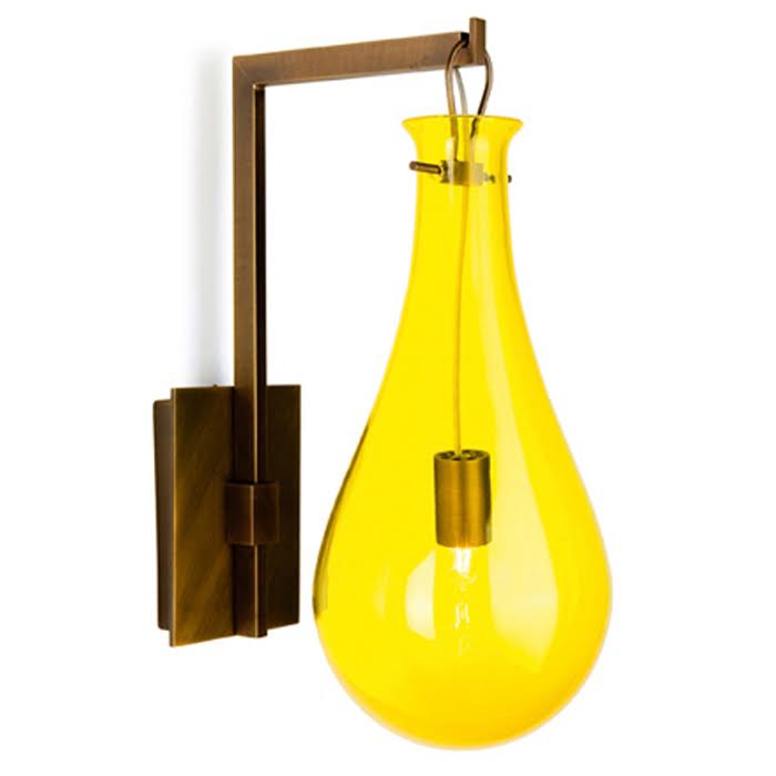 Бра Patrick Naggar Bubble Sconce yellow Желтый Черный Бра Patrick Naggar Bubble Sconce yellow Желтый Черный в Костроме | Loft Concept