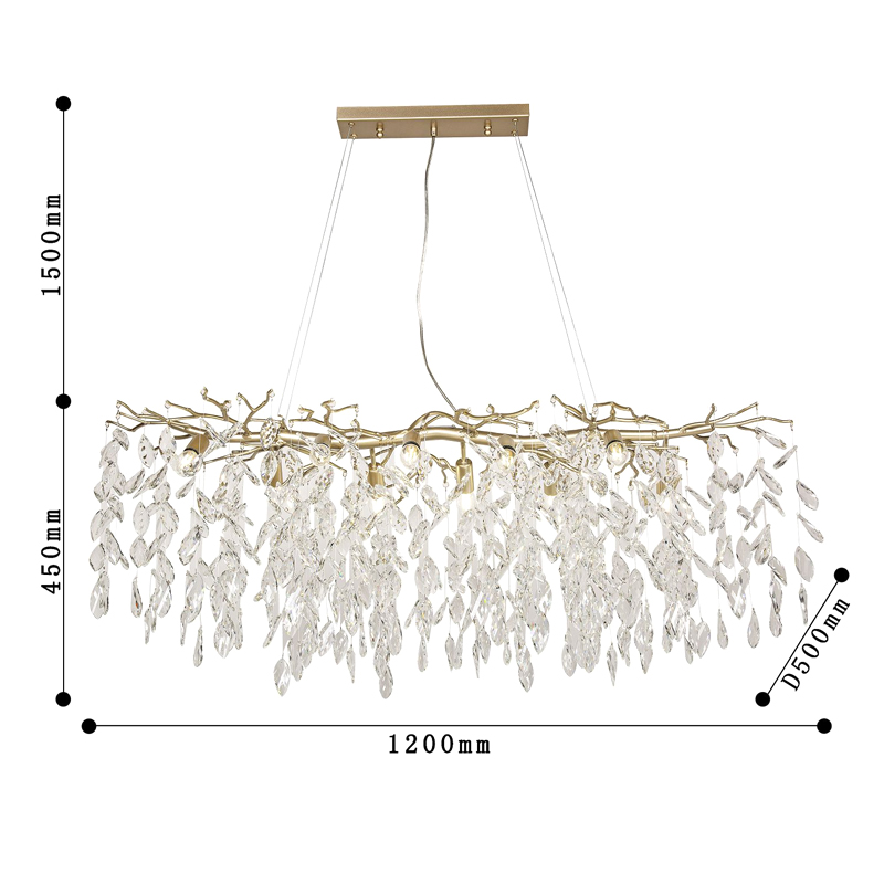 Люстра с хрустальным декором FAIRYTREE LIGHT Люстра с хрустальным декором FAIRYTREE LIGHT в Костроме