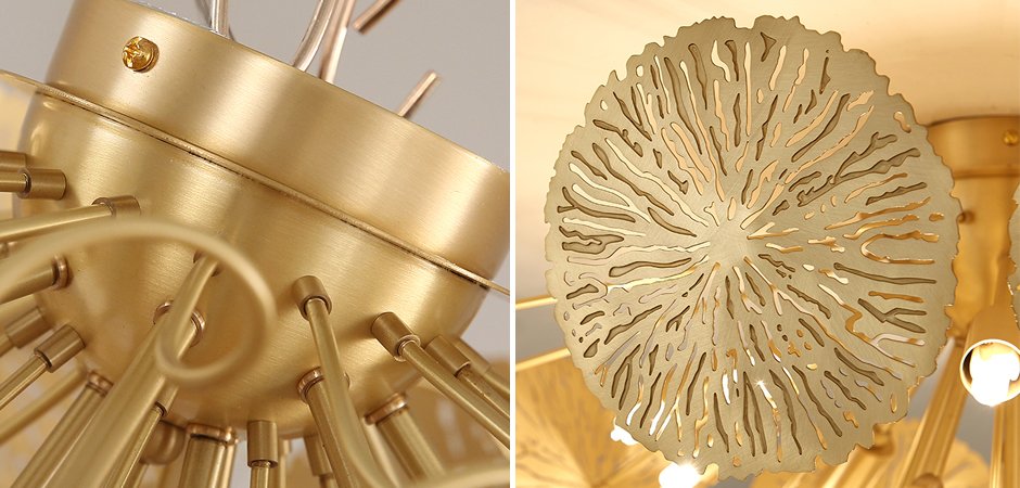 Потолочный светильник GLOBAL VIEWS LILY PAD ceiling lamp Потолочный светильник GLOBAL VIEWS LILY PAD ceiling lamp - Loft-Concept в Костроме