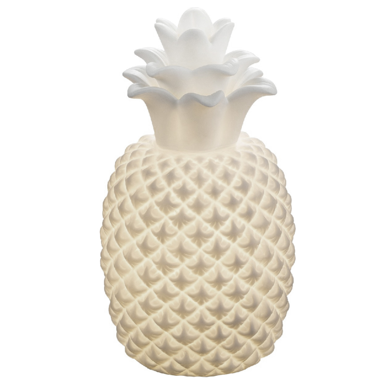 Tropical Shapes Table Lamp Лампа Большой Ананас Белое матовое стекло Tropical Shapes Table Lamp Лампа Большой Ананас Белое матовое стекло в Костроме | Loft Concept