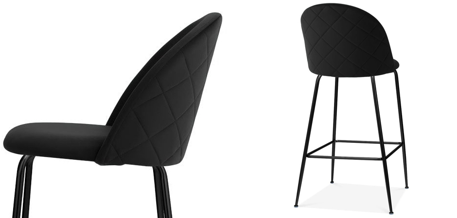 Барный стул Vendramin Bar Stool black Барный стул Vendramin Bar Stool black - Loft-Concept в Костроме