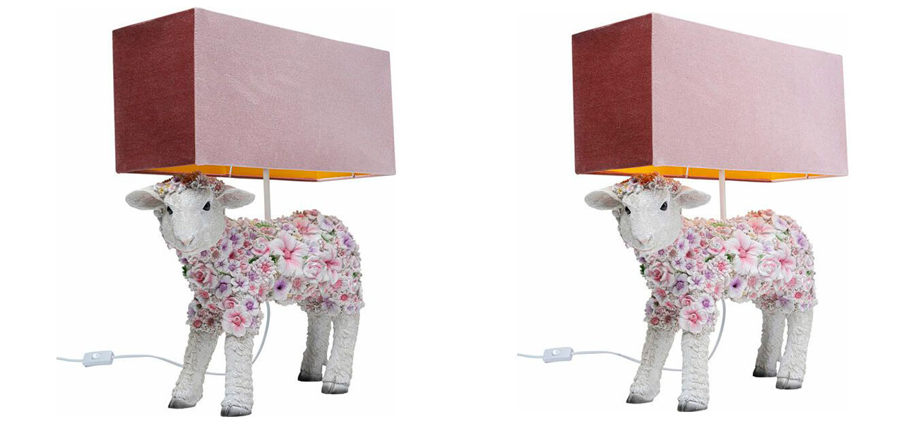 Настольная лампа Flower Baby - фото