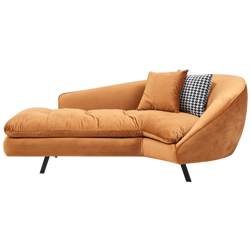 Диван Evangeline Caramel Sofa Карамель Черно-белый Диван Evangeline Caramel Sofa Карамель Черно-белый в Костроме | Loft Concept