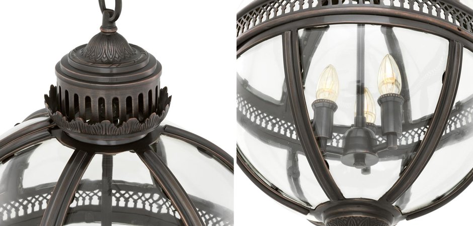 Люстра Lantern Residential Bronze M Люстра Lantern Residential Bronze M - Loft-Concept в Костроме