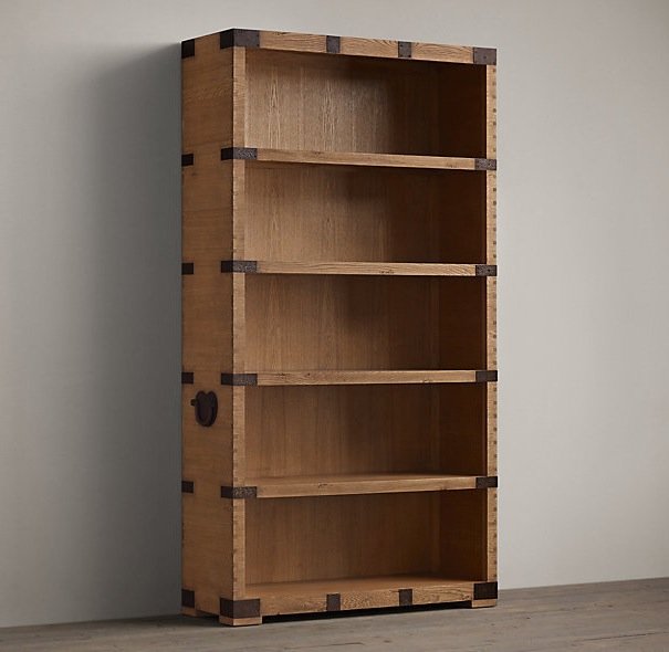 Стеллаж Vintage Loft Rack 2 Дуб темный Стеллаж Vintage Loft Rack 2 Дуб темный в Костроме | Loft Concept