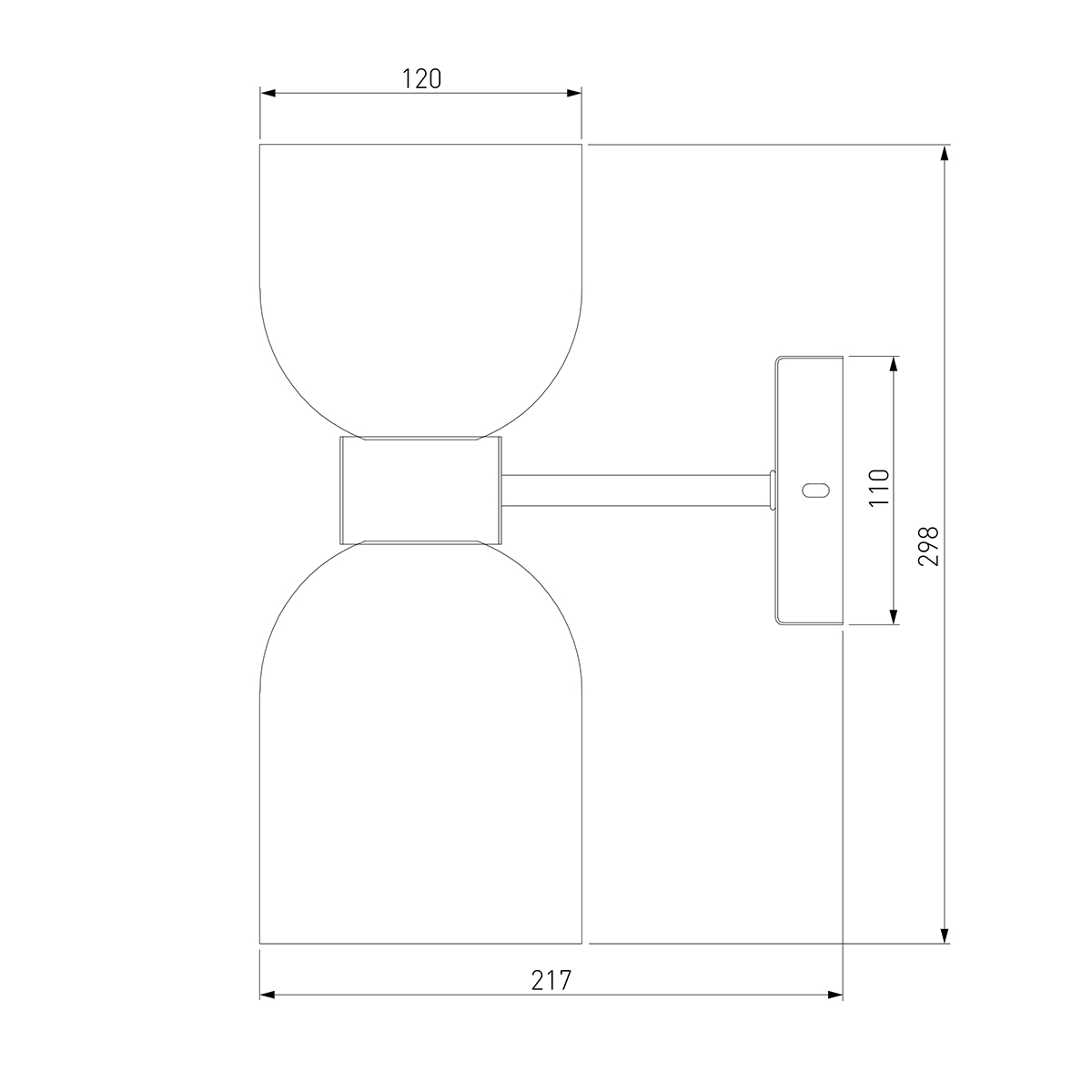 Бра Light maker studio Sconce white and smok Бра Light maker studio Sconce white and smok в Костроме