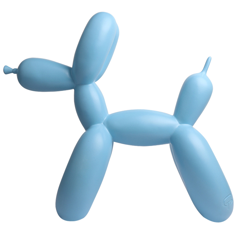 Статуэтка Jeff Koons Balloon Dog Matte Blue Голубой Статуэтка Jeff Koons Balloon Dog Matte Blue Голубой в Костроме | Loft Concept