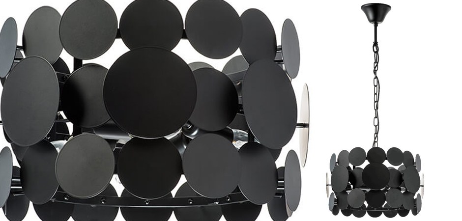 Люстра Black Matte Disk D35 Люстра Black Matte Disk D35 - Loft-Concept в Костроме