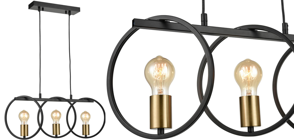 Люстра Loft Rings Ligh 3 Люстра Loft Rings Ligh 3 - Loft-Concept в Костроме
