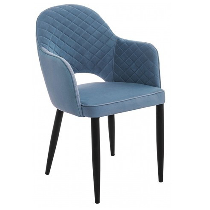 Стул Sharron Chair blue Синий Черный Стул Sharron Chair blue Синий Черный в Костроме | Loft Concept