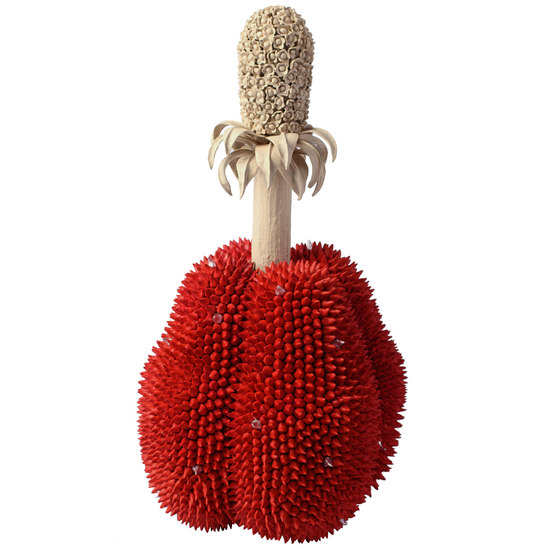 Статуэтка тропический фрукт Tropical Fruit Red Красный Бежевый Статуэтка тропический фрукт Tropical Fruit Red Красный Бежевый в Костроме | Loft Concept