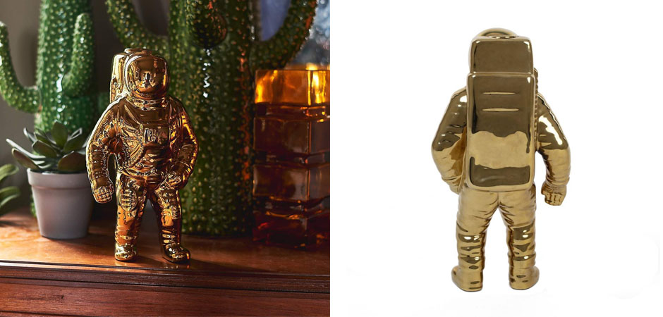 Ваза Seletti Cosmic Diner Starman Gold Ваза Seletti Cosmic Diner Starman Gold - Loft-Concept в Костроме