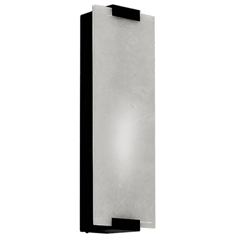 Бра Marble Rectangle Wall Lamp Black Черный Бра Marble Rectangle Wall Lamp Black Черный в Костроме | Loft Concept