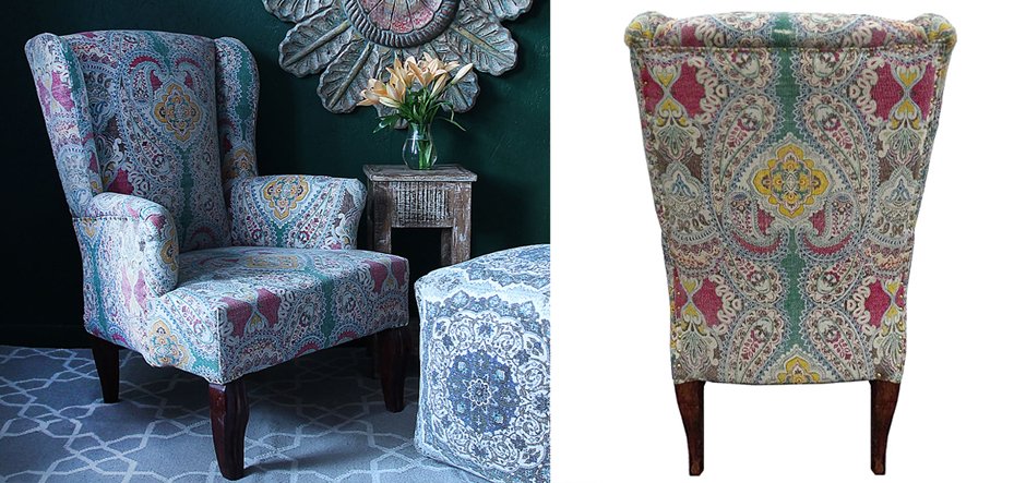 Кресло с орнаментом Paisley Chair Кресло с орнаментом Paisley Chair - Loft-Concept в Костроме