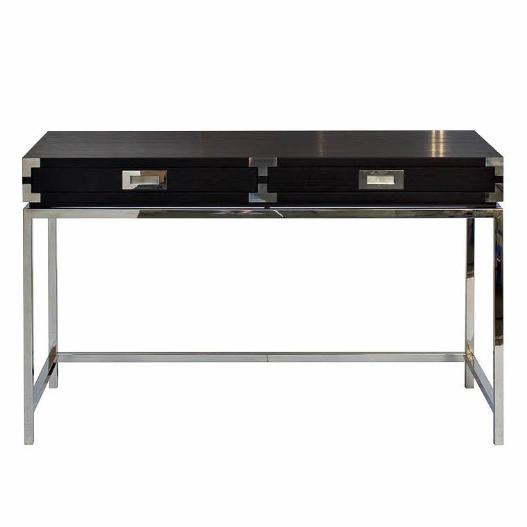 Рабочий стол Black Grace Desk Нержавеющая сталь Черный Рабочий стол Black Grace Desk Нержавеющая сталь Черный в Костроме | Loft Concept