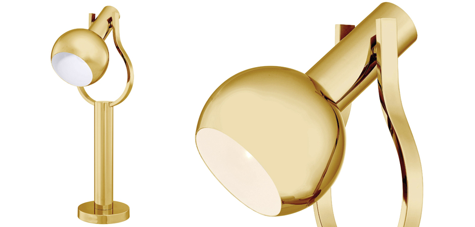 Настольная лампа Eichholtz Table Lamp Jaques Gold Настольная лампа Eichholtz Table Lamp Jaques Gold - Loft-Concept в Костроме