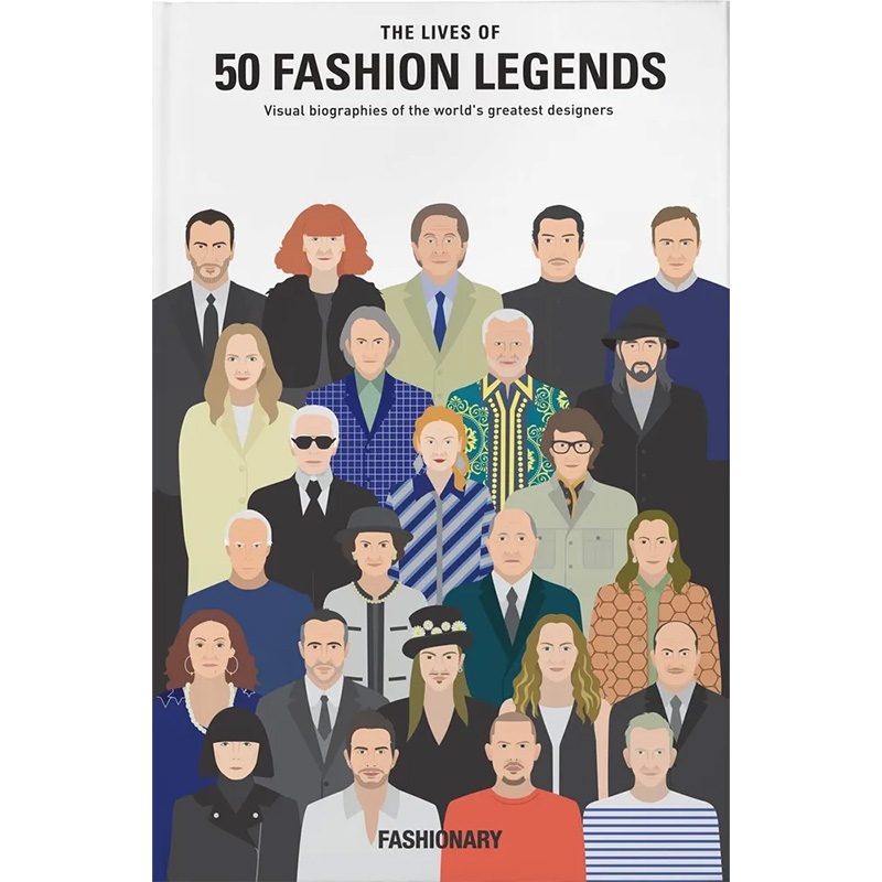 The Lives of 50 Fashion Legends Белый Мульти The Lives of 50 Fashion Legends Белый Мульти в Костроме | Loft Concept