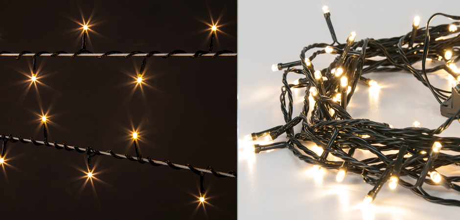 Интерьерная Гирлянда Теплый свет диодов - Loft-Concept в Костроме