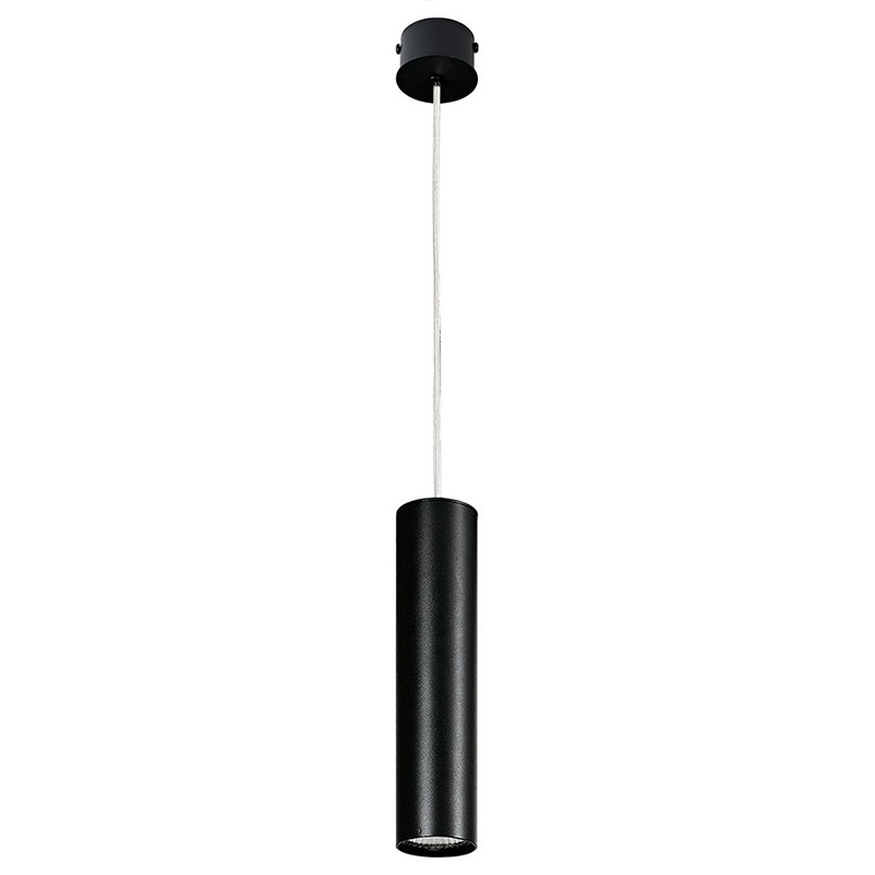 Подвесной светильник Luis Trumpet Tube Black Lamp 25 Черный Подвесной светильник Luis Trumpet Tube Black Lamp 25 Черный в Костроме | Loft Concept
