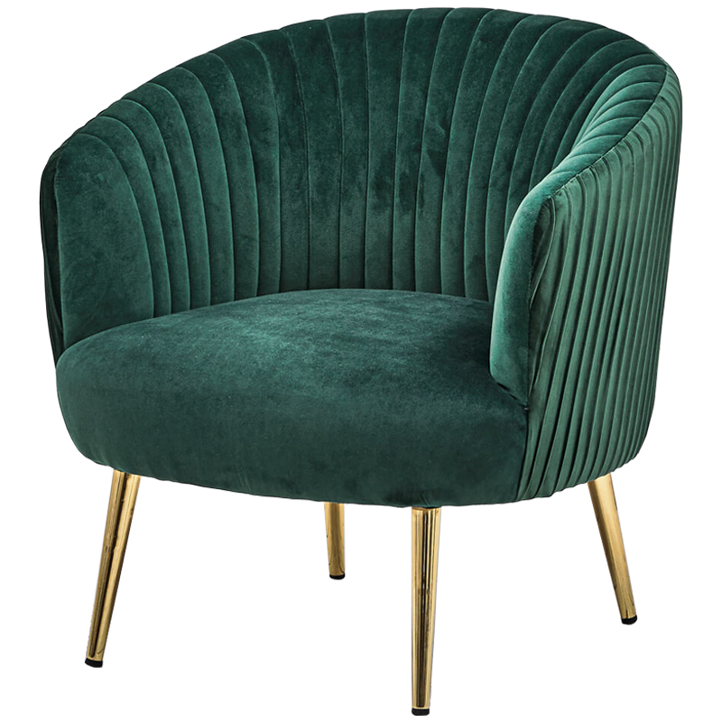 Кресло Christiano Chair green Изумрудный Глянцевое золото Кресло Christiano Chair green Изумрудный Глянцевое золото в Костроме | Loft Concept