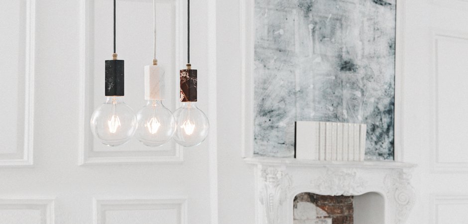 Подвесной светильник MARMOR TROM Bianco Подвесной светильник MARMOR TROM Bianco - Loft-Concept в Костроме