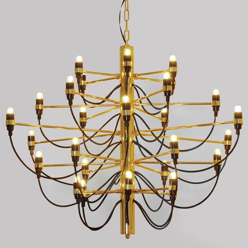 Люстра Flos 2097 30 Brass Gold by Gino Sarfatti Латунь Люстра Flos 2097 30 Brass Gold by Gino Sarfatti Латунь в Костроме | Loft Concept