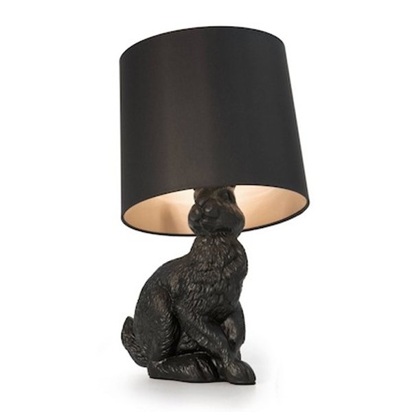 Лампа Moooi Rabbit Белый Черный Лампа Moooi Rabbit Белый Черный в Костроме | Loft Concept