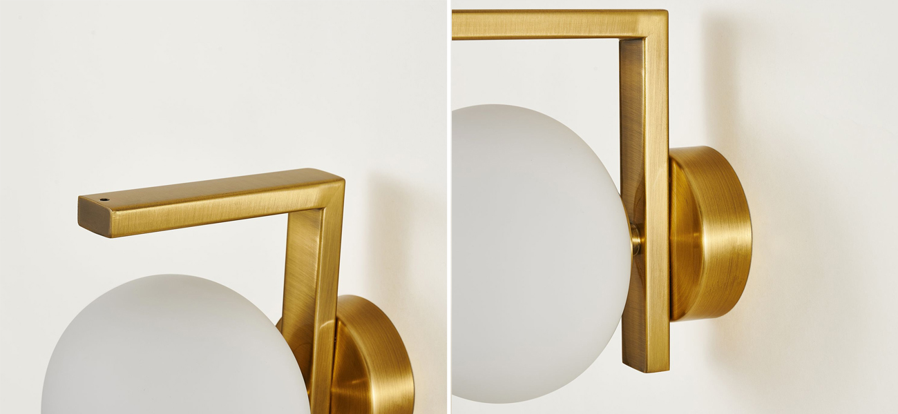 Бра B.LUX Каркас цвета матового золота - фото