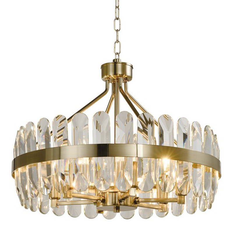 Люстра Genesia Chandelier Золотой Прозрачный (Transparent) Люстра Genesia Chandelier Золотой Прозрачный (Transparent) в Костроме | Loft Concept