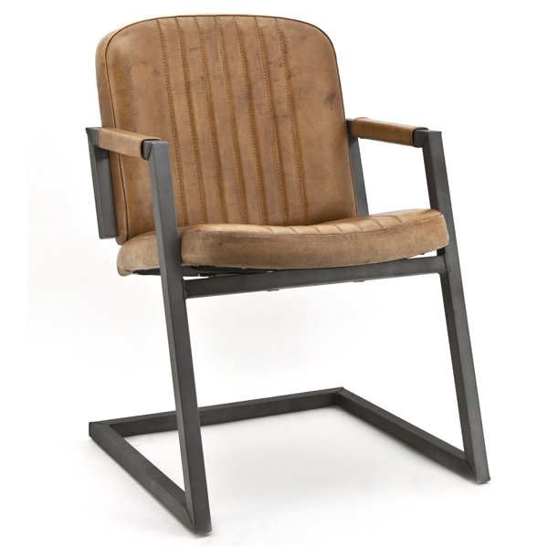Кожаный стул Bar Stool Leather Zagreb Коричневый винтаж Винтажный черный Серый Кожаный стул Bar Stool Leather Zagreb Коричневый винтаж Винтажный черный Серый в Костроме | Loft Concept