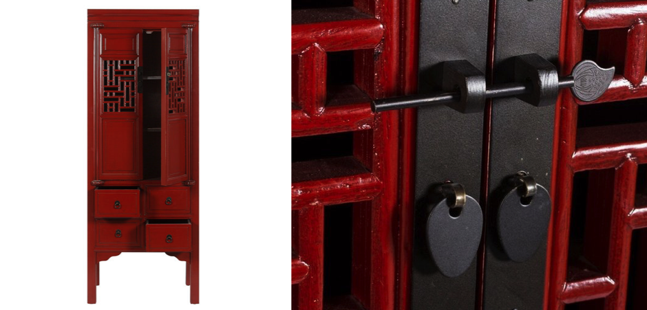 Шкаф Chinese Prison Red Шкаф Chinese Prison Red - Loft-Concept в Костроме