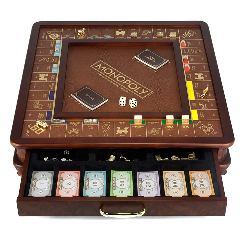 Подарочная Большая "Монополия" Luxe Monopoly Game Коричневый Подарочная Большая "Монополия" Luxe Monopoly Game Коричневый в Костроме | Loft Concept