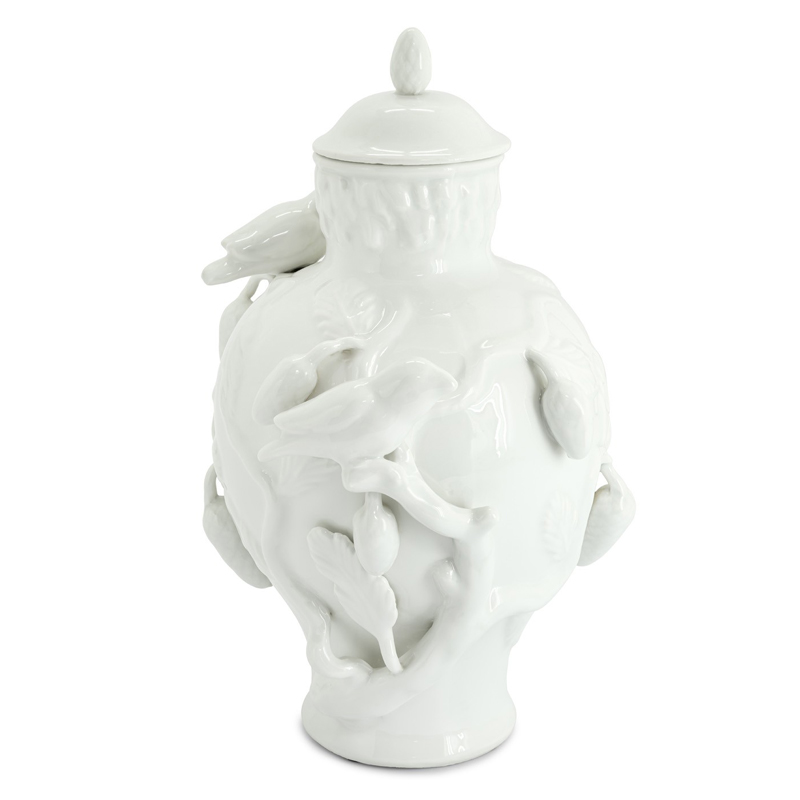 Ваза JAR KRIZIA PORCELAIN Белый Ваза JAR KRIZIA PORCELAIN Белый в Костроме | Loft Concept