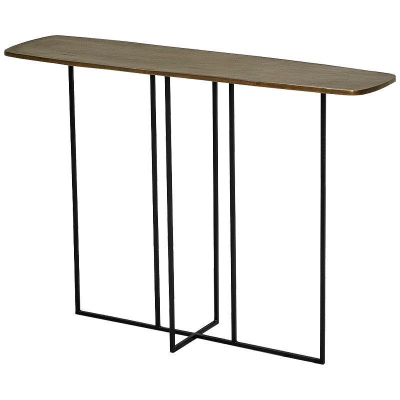 Консоль Rainer Console Винтажная латунь Консоль Rainer Console Винтажная латунь в Костроме | Loft Concept