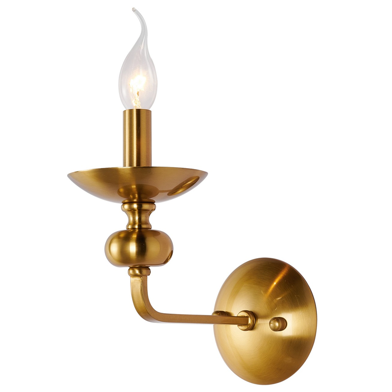 Бра бронзового цвета Candelabrum Бронза Прозрачный Бра бронзового цвета Candelabrum Бронза Прозрачный в Костроме | Loft Concept