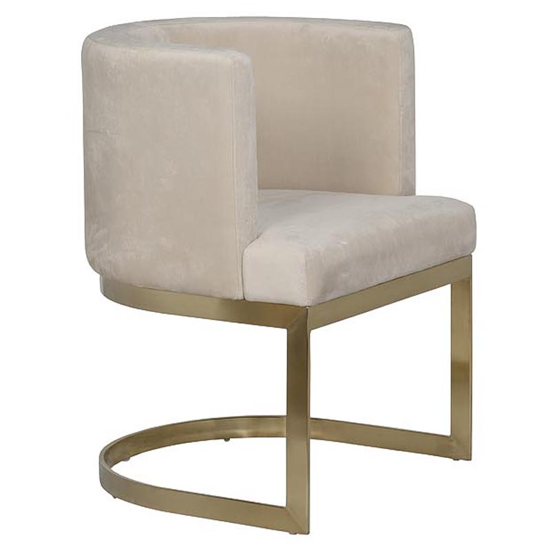 Стул Disalia Chair beige Бежевый Золотой Стул Disalia Chair beige Бежевый Золотой в Костроме | Loft Concept