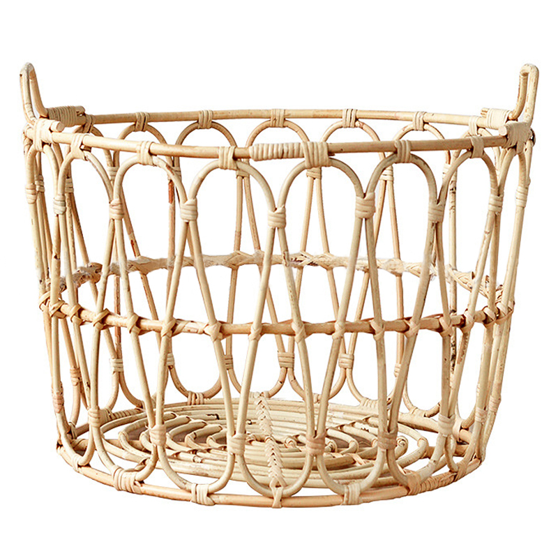 Корзина Round Wicker Baskets Древесина Корзина Round Wicker Baskets Древесина в Костроме | Loft Concept