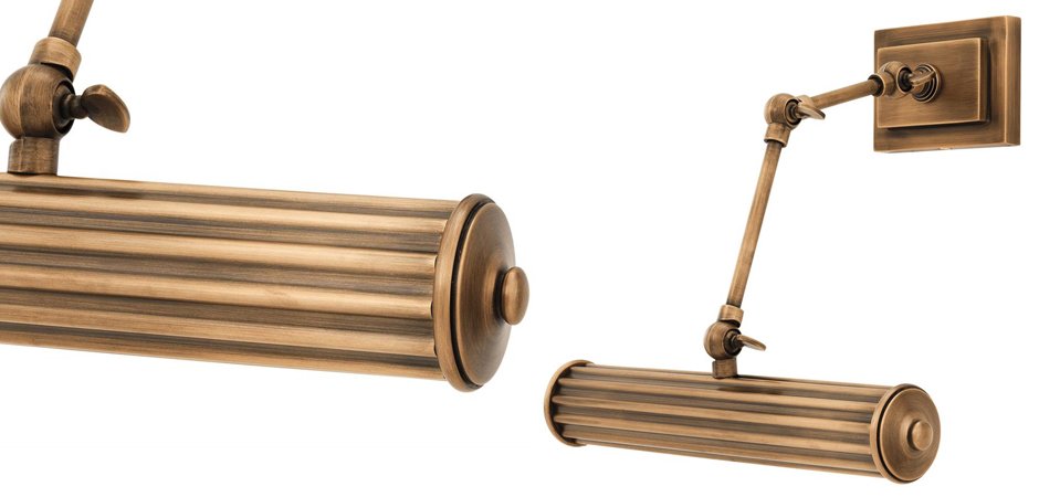 Бра Eichholtz Wall Lamp Luca S Brass Бра Eichholtz Wall Lamp Luca S Brass - Loft-Concept в Костроме