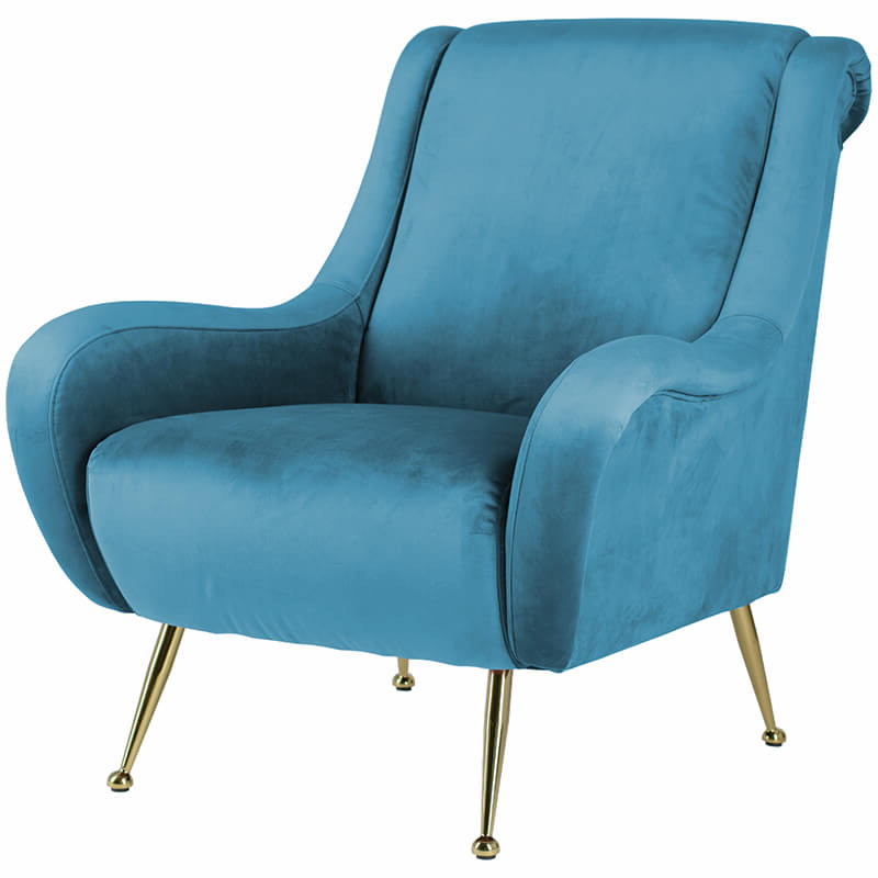 Кресло Chair Giardino light blue Голубой Кресло Chair Giardino light blue Голубой в Костроме | Loft Concept