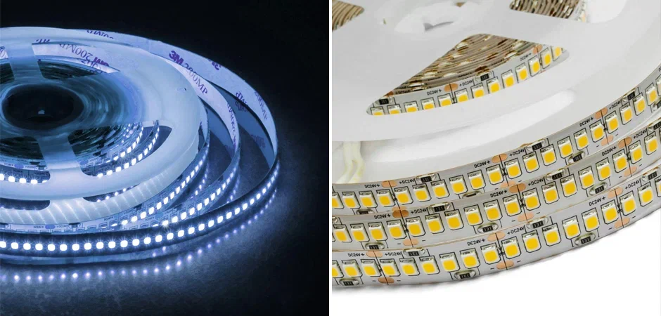 Светодиодная лента 26W/m 240Led/m 2835SMD холодный белый Светодиодная лента 26W/m 240Led/m 2835SMD холодный белый - Loft-Concept в Костроме