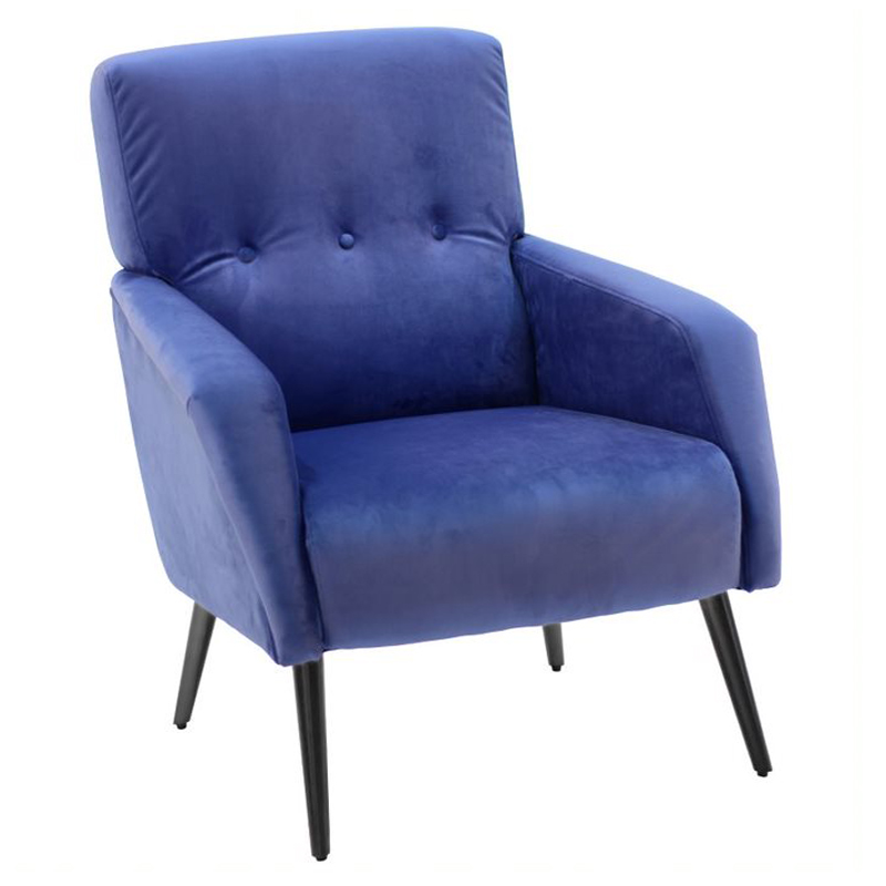 Кресло Diaspro Chair blue Синий Кресло Diaspro Chair blue Синий в Костроме | Loft Concept