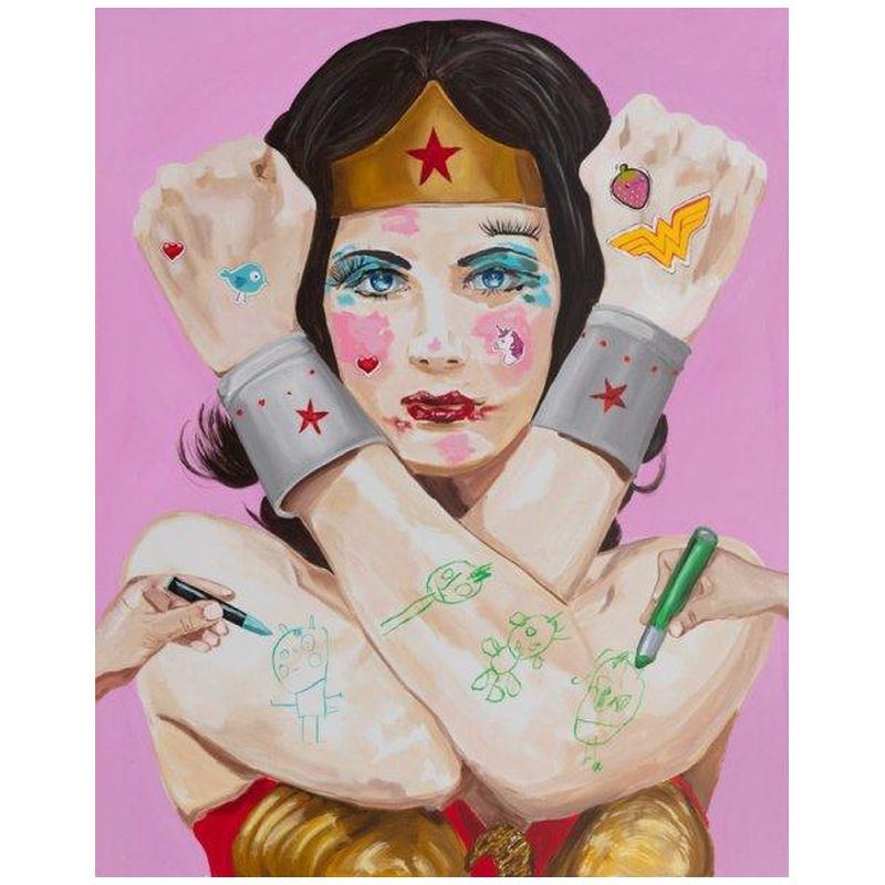 Картина Inner Child - Wonder Woman Мульти Картина Inner Child - Wonder Woman Мульти в Костроме | Loft Concept