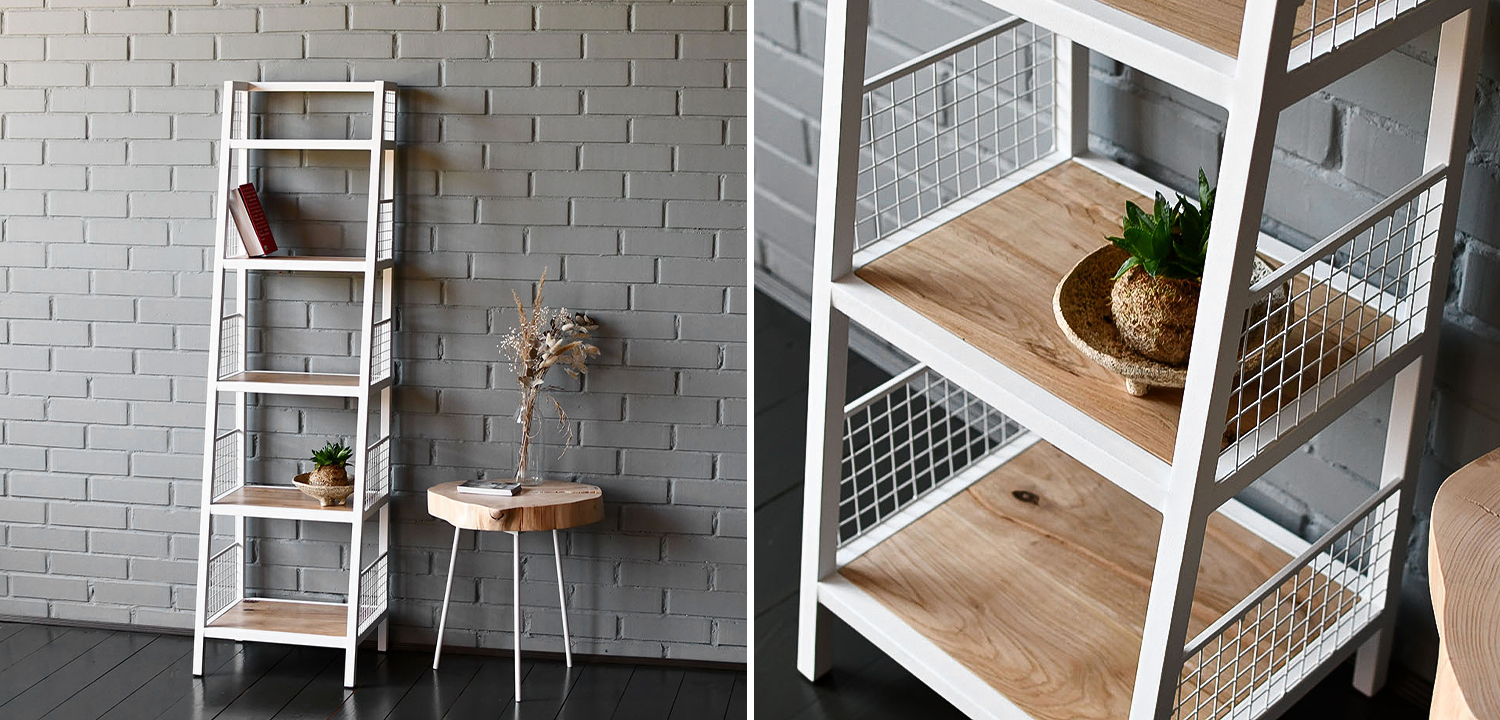 Стеллаж Kiyan Industrial Metal Rust Rack - фото