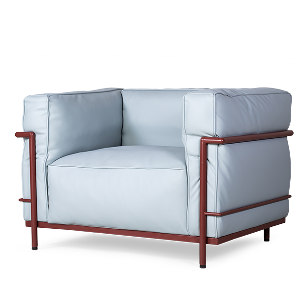 Кресло Le Corbusier LC3 blue Светло-голубой Кресло Le Corbusier LC3 blue Светло-голубой в Костроме | Loft Concept
