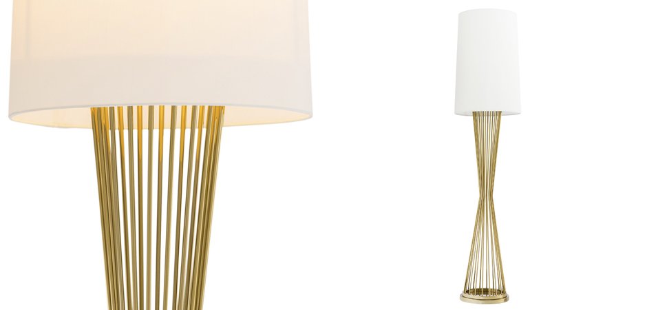 Торшер Eichholtz Floor Lamp Holmes Торшер Eichholtz Floor Lamp Holmes - Loft-Concept в Костроме